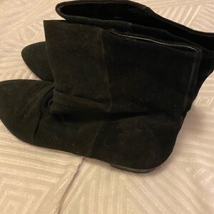 Short Suede Boots